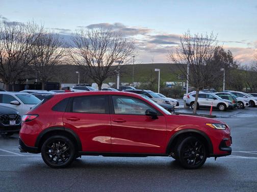 Milano Red 2023 Honda HR-V AWD Sport