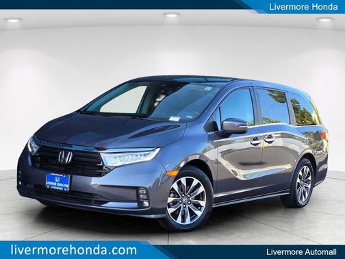 Modern Steel Metallic 2024 Honda Odyssey EX-L