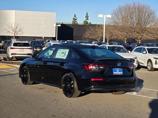 Crystal Black Pearl 2026 Honda Civic Sport