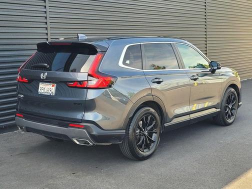 Meteorite Gray Metallic 2025 Honda CR-V Hybrid Sport FWD