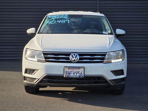Pure White 2021 Volkswagen Tiguan 2.0T S
