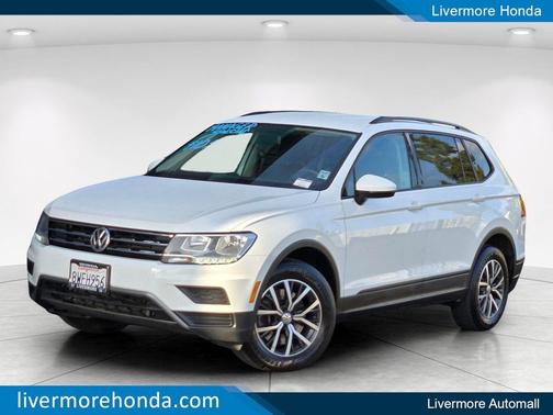 Pure White 2021 Volkswagen Tiguan 2.0T S