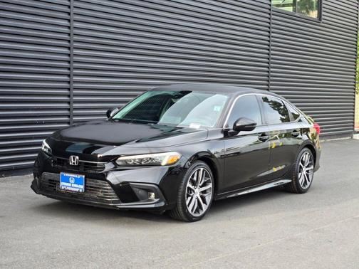 Crystal Black Pearl 2023 Honda Civic Touring