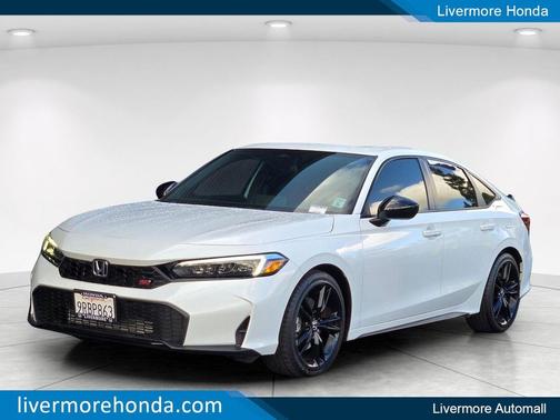 Platinum White Pearl 2025 Honda Civic Si Base