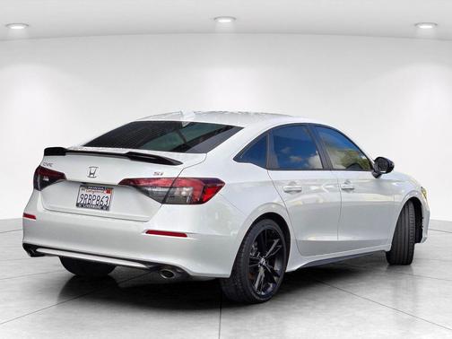 Platinum White Pearl 2025 Honda Civic Si Base