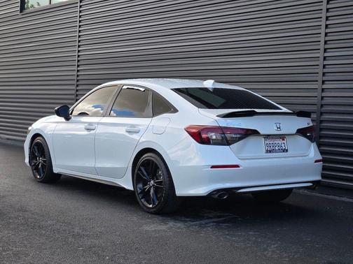 Platinum White Pearl 2025 Honda Civic Si Base