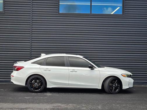 Platinum White Pearl 2025 Honda Civic Si Base