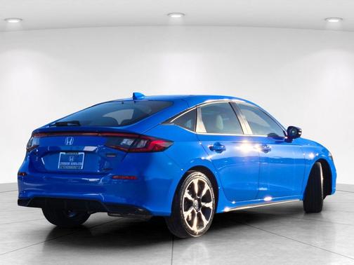 Boost Blue Pearl 2026 Honda Civic Hybrid Sport Touring