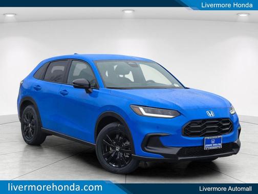 Boost Blue Pearl 2026 Honda HR-V AWD Sport