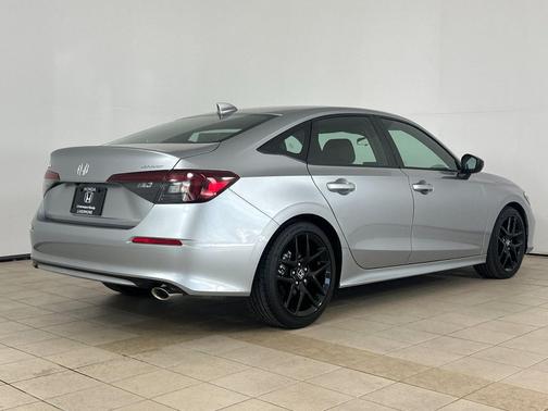 Silver Metallic 2025 Honda Civic Sport