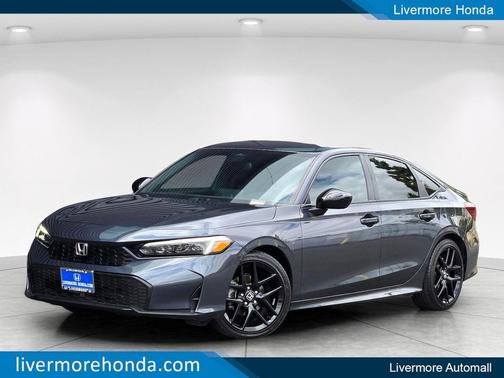 Gray 2025 Honda Civic Sport