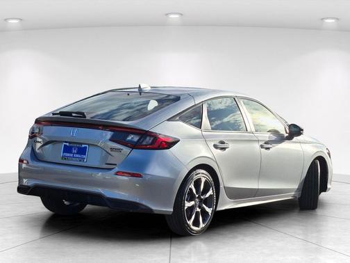 Solar Silver Metallic 2026 Honda Civic Hybrid Sport Touring