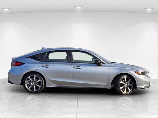 Solar Silver Metallic 2026 Honda Civic Hybrid Sport Touring