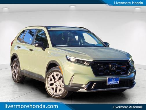 Ash Green Metallic 2026 Honda CR-V Hybrid TrailSport AWD