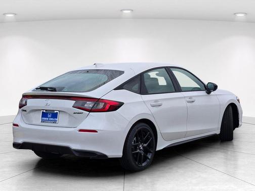 Platinum White Pearl 2026 Honda Civic Sport
