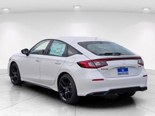Platinum White Pearl 2026 Honda Civic Sport