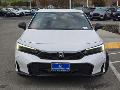 Platinum White Pearl 2026 Honda Civic Sport