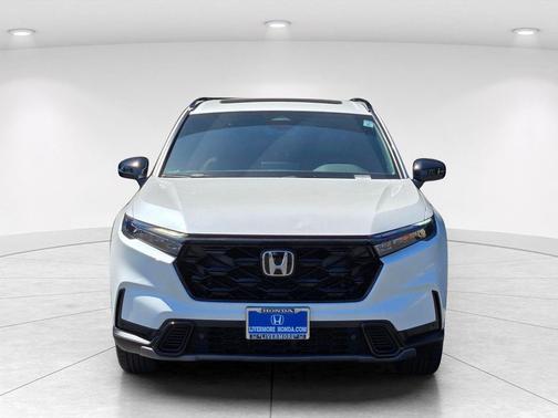Platinum White Pearl 2025 Honda CR-V Hybrid Sport FWD