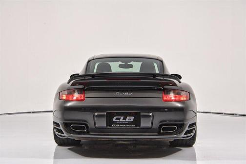 Black 2008 Porsche 911 Turbo