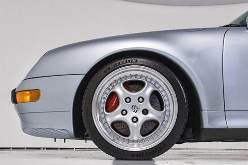 Polar Silver Metallic 1997 Porsche 911 Carrera Turbo