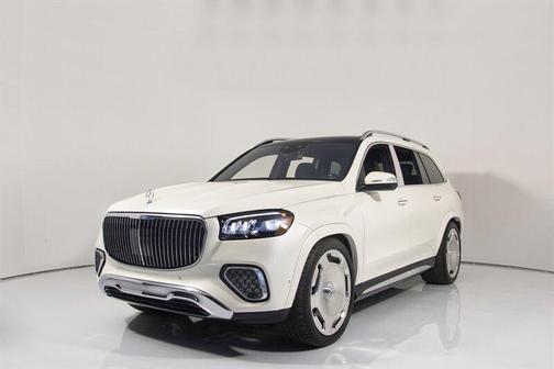 MANUFAKTUR Diamond White Metallic 2024 Mercedes-Benz Maybach GLS 600 4MATIC