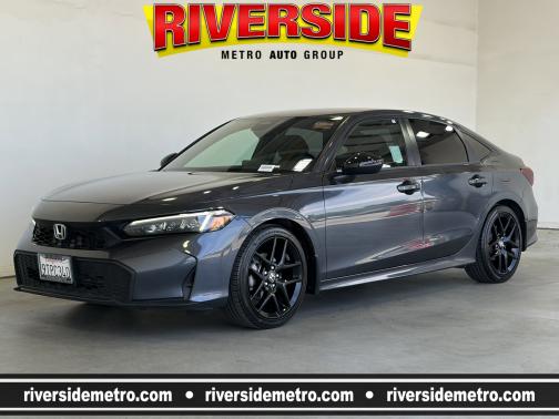 Meteorite Gray Metallic 2025 Honda Civic Sedan