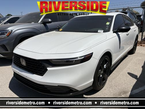 Platinum White Pearl 2024 Honda Accord Hybrid