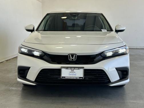 Platinum White Pearl 2024 Honda Civic