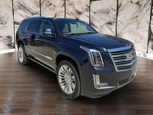 Dark Adriatic Blue Metallic 2019 Cadillac Escalade Platinum