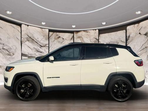 White Clearcoat 2020 Jeep Compass Latitude