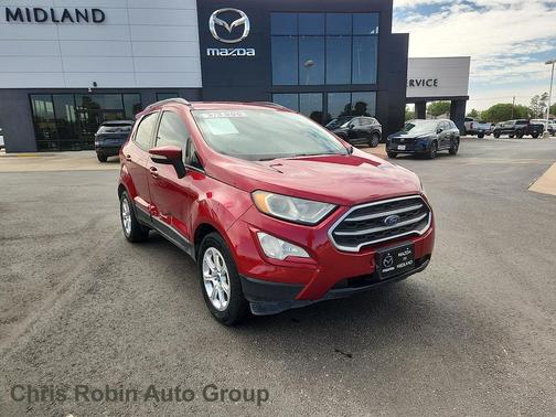 Ruby Red Metallic Tinted Clearcoat 2018 Ford EcoSport SE