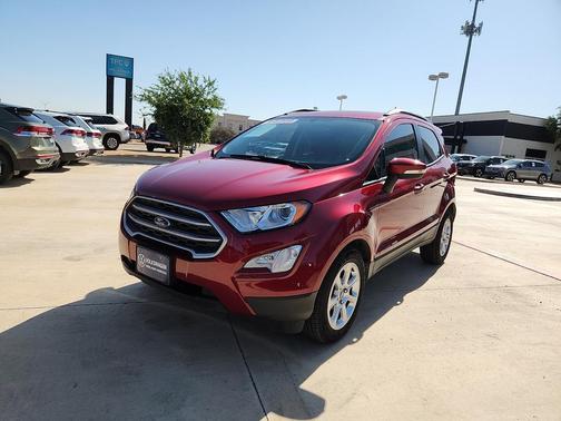 Ruby Red Metallic Tinted Clearcoat 2021 Ford EcoSport SE