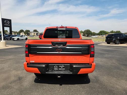 Afterburn Orange 2025 Nissan Frontier PRO-4X