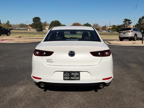 Snowflake White Pearl Mica 2026 Mazda Mazda3 FWD w/Preferred Package