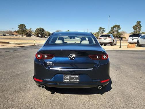 Deep Crystal Blue Mica 2026 Mazda Mazda3 FWD w/Preferred Package