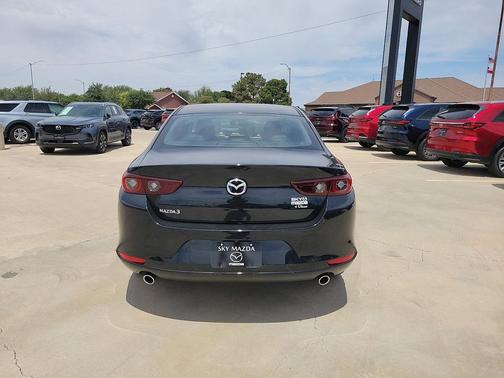 Jet Black Mica 2026 Mazda Mazda3 FWD w/Preferred Package