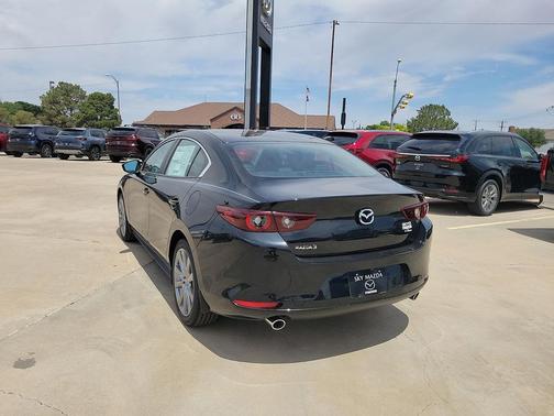Jet Black Mica 2026 Mazda Mazda3 FWD w/Preferred Package