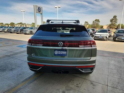 Avocado Green Pearl 2026 Volkswagen Atlas Cross Sport 2.0T SE w/Technology