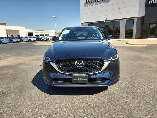 Deep Crystal Blue Mica 2025 Mazda CX-5 2.5 S Premium Plus Package