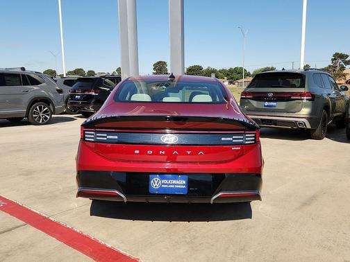 Ultimate red 2024 Hyundai SONATA Hybrid SE