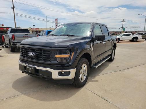 Agate Black Metallic 2024 Ford F-150 XLT