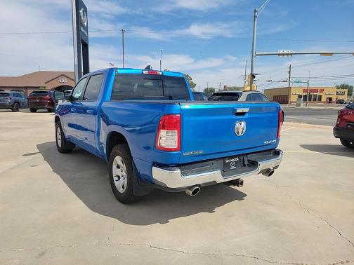 Hydro Blue Pearlcoat 2020 RAM 1500 Big Horn/Lone Star