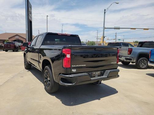 Black 2025 Chevrolet Silverado 1500 Custom