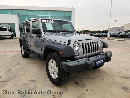 Billet Silver Metallic Clearcoat 2018 Jeep Wrangler JK Unlimited Sport