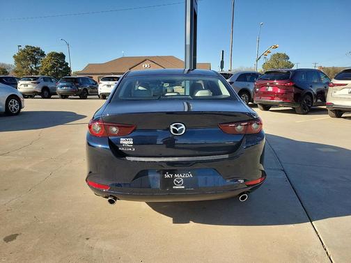 Deep Crystal Blue Mica 2026 Mazda Mazda3 FWD w/Preferred Package