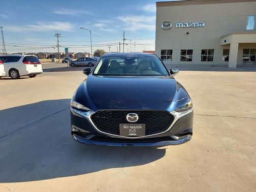 Deep Crystal Blue Mica 2026 Mazda Mazda3 FWD w/Preferred Package