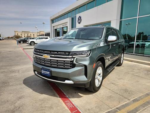 Silver Sage Metallic 2023 Chevrolet Suburban Premier