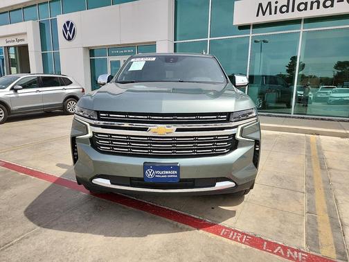 Silver Sage Metallic 2023 Chevrolet Suburban Premier