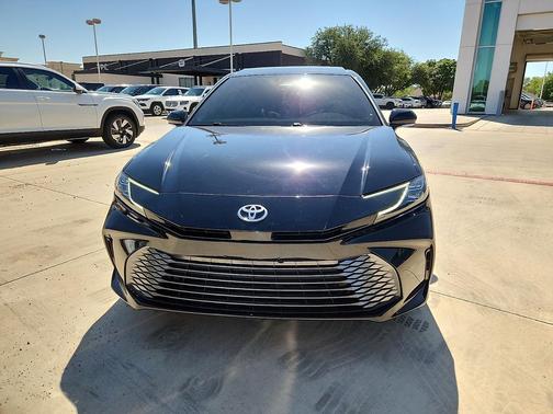 Midnight Black Metallic 2025 Toyota Camry XLE