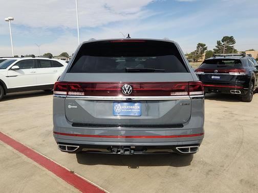 Pure Gray 2025 Volkswagen Atlas 2.0T SEL Premium R-Line 4MOTION